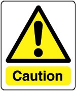 Caution!